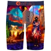 Ethika Boys   Graphic Briefs In Orange/blue