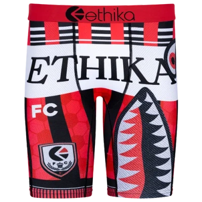 Ethika Kids' Boys   Graphic Briefs In Red/black