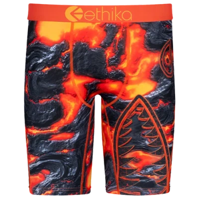 Ethika Kids' Boys   Graphic Briefs In Red/black