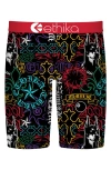 Ethika Kids' Cross My Heart Boxer Briefs In Black