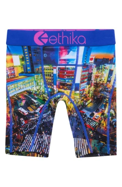 Ethika Kids' Shibuya Boxer Briefs In Multi