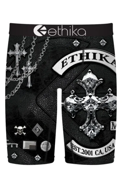 ETHIKA ETHIKA KIDS' TORE UP BOXER BRIEFS