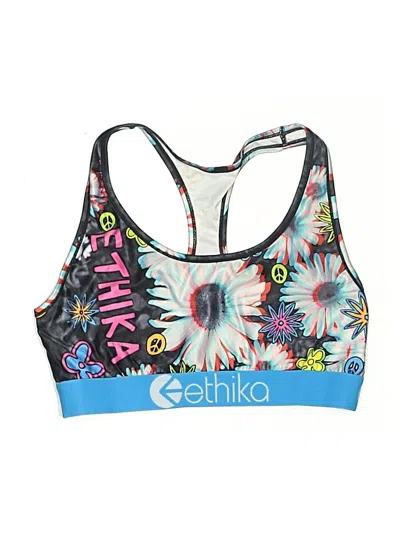 Pre-owned Ethika Kids' Tank Top Blue Halter Neckline Tops