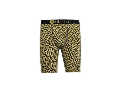 Ethika Velocita Men's Underwear Yellow/green: Sm