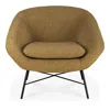 Ethnicraft Barrow Lounge Chair In Ginger