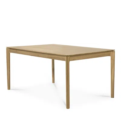 Ethnicraft Bok Dining Table, 55 X 35 Oak In Oak Natural
