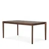 Ethnicraft Bok Dining Table, 63 X 32 Teak Brown In Teak Brown