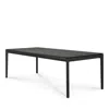 Ethnicraft Bok Dining Table, 95 X 39 Oak Black In Oak Black