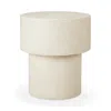 Ethnicraft Elements Side Table In Off-white
