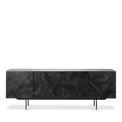 Ethnicraft Graphic Sideboard In Black Teak