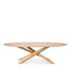 Ethnicraft Mikado Oval Dining Table In Natural Oak