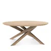 Ethnicraft Mikado Round Coffee Table In Oak