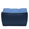 Ethnicraft N701 Footstool Sectional In Blue