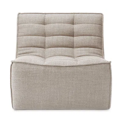 Ethnicraft N701 One Seat Sofa Sectional In Beige