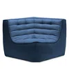 Ethnicraft N701 Sofa Corner Sectional In Blue