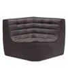 Ethnicraft N701 Sofa Corner Sectional In Dark Grey
