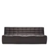 Ethnicraft N701 Three Seat Sofa Sectional In Dark Grey