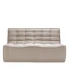 Ethnicraft N701 Two Seat Sofa Sectional In Beige
