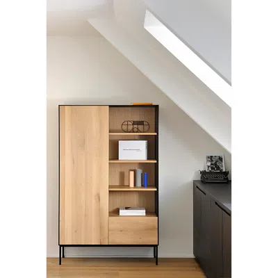 Ethnicraft Oak Blackbird 1-door Cupboard