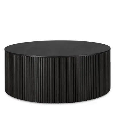 Ethnicraft Roller Max Coffee Table In Mahogany Dark Brown