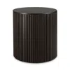 Ethnicraft Roller Max Side Table In Dark Brown