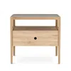 Ethnicraft Spindle Bedside Table In Oak