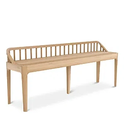 Ethnicraft Spindle Bench In Oak