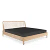 ETHNICRAFT SPINDLE KING BED, OAK,TGE-V512480364760