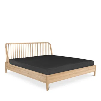 Ethnicraft Spindle King Bed, Oak