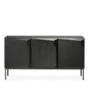 Ethnicraft Stairs Three Door Sideboard In Oak Black