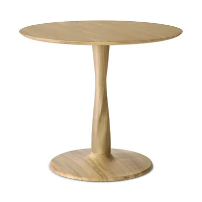 Ethnicraft Torsion Dining Table, Medium In Oak