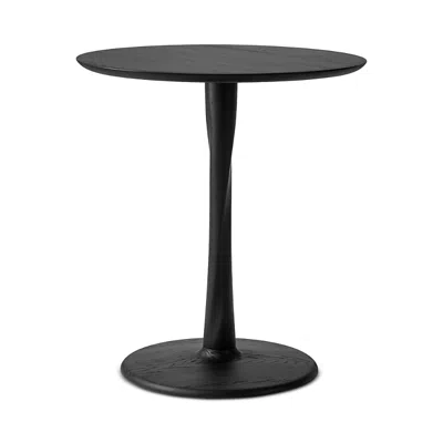 Ethnicraft Torsion Dining Table, Small In Black Oak