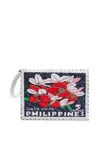 Ethnique Filipinas Handmade Beaded Wristlet In Blue In Blue
