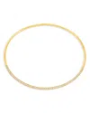 Etho Maria 18k Yellow Gold My Etho Diamond Snake Chain Choker Necklace, 13.6 In Gold