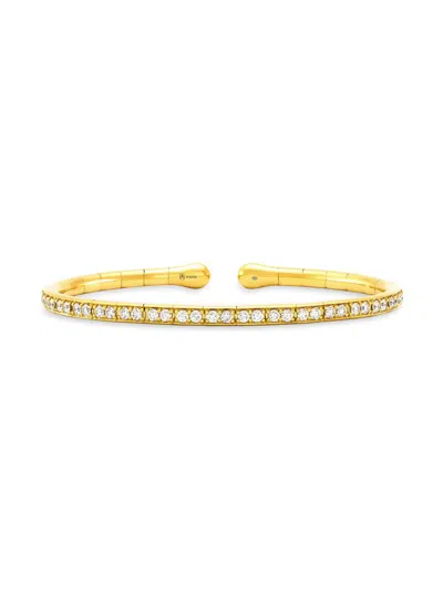 Etho Maria Women's My Etho Ii 18k Gold & 1.03 Tcw Diamond Cuff