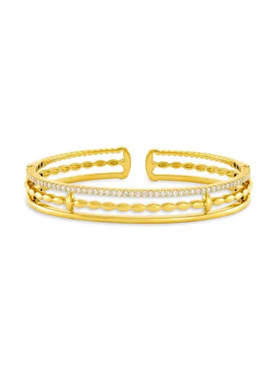 Etho Maria Women's My Etho Ii 18k Rose Gold & 0.79 Tcw Diamond Cuff