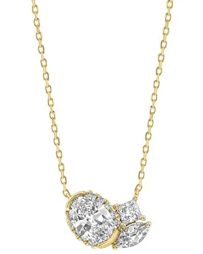 Ethos Creations 14k 0.75 Ct. Tw. Lab-grown Diamond Pendant In Gold