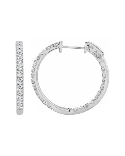 Ethos Creations 14k 1.50 Ct. Tw. Lab-grown Diamond Earrings In Transparent