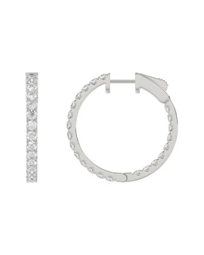 Ethos Creations 14k 2.00 Ct. Tw. Lab-grown Diamond Earrings In Silver