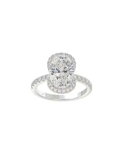 Ethos Creations 14k 4.50 Ct. Tw. Lab-grown Diamond Ring In Gray