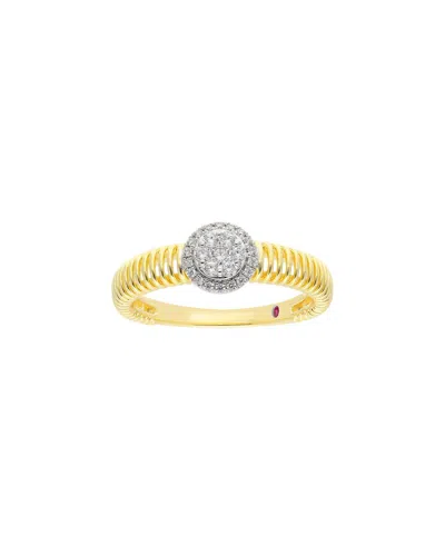 Ethos Creations Brilliant Bloom 14k 0.20 Ct. Tw. Lab-grown Diamond Ring