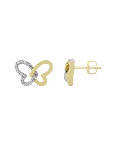 Ethos Creations Brilliant Bloom 14k 0.25 Ct. Tw. Lab-grown Diamond Earrings