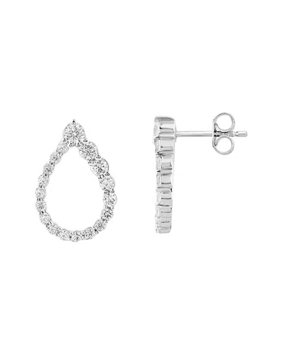Ethos Creations Brilliant Bloom 14k 0.50 Ct. Tw. Lab-grown Diamond Earrings In No Color