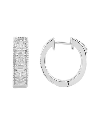 Ethos Creations Brilliant Bloom 14k 0.75 Ct. Tw. Lab-grown Diamond Hoop Earrings