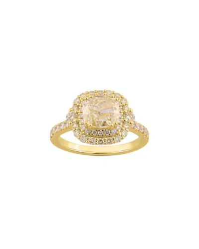 Ethos Creations Brilliant Bloom 14k 2.75 Ct. Tw. Lab-grown Diamond Bridal Ring