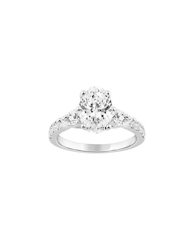 Ethos Creations Brilliant Bloom 14k 3.00 Ct. Tw. Lab-grown Diamond Bridal Ring
