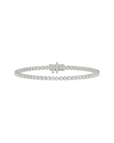 Ethos Creations 14k 2.00 Ct. Tw. Lab-grown Diamond Bracelet In Gray