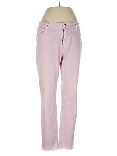 Pre-owned Ethyl Casual Pants In Pink