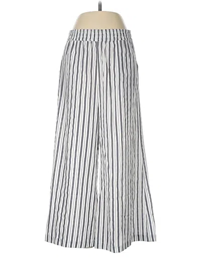 Pre-owned Ethyl Casual Pants In Silver