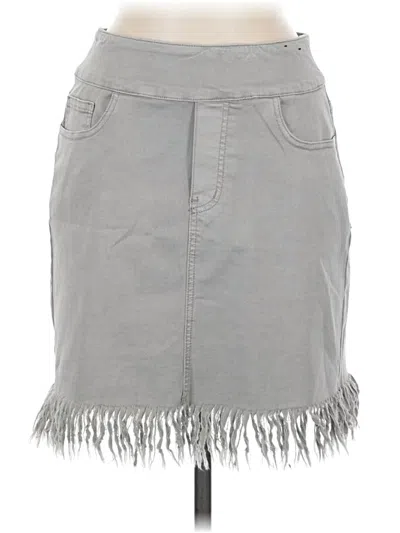 Pre-owned Ethyl Casual Skirt In Gray